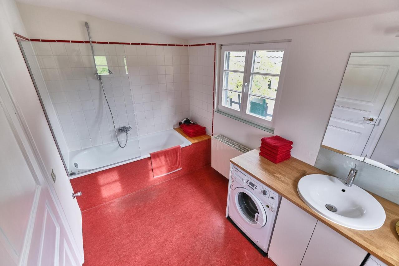 Ferienwohnung Im Fachwerkhof 'Haus In Bewegung' Seelscheid Buitenkant foto