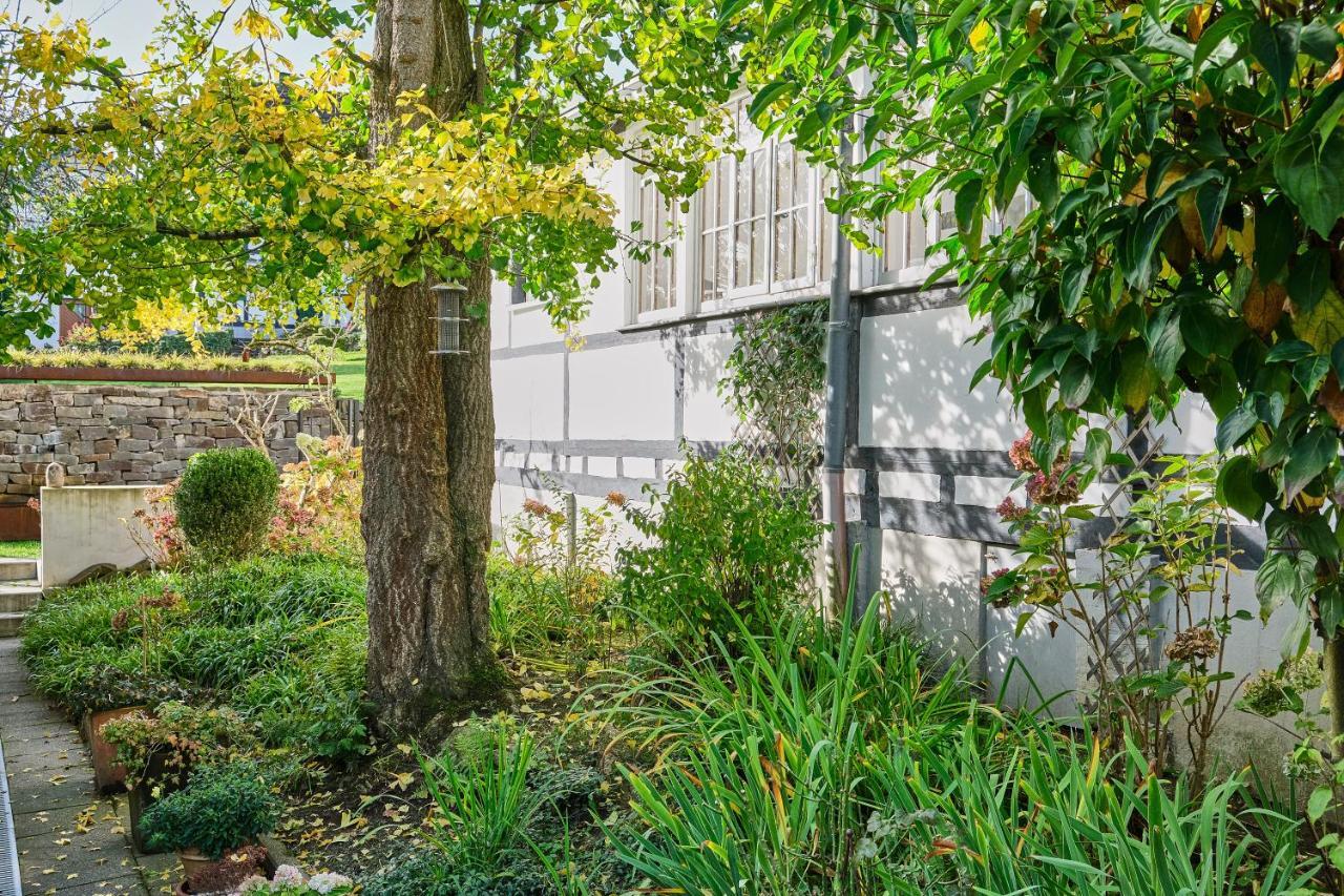 Ferienwohnung Im Fachwerkhof 'Haus In Bewegung' Seelscheid Buitenkant foto